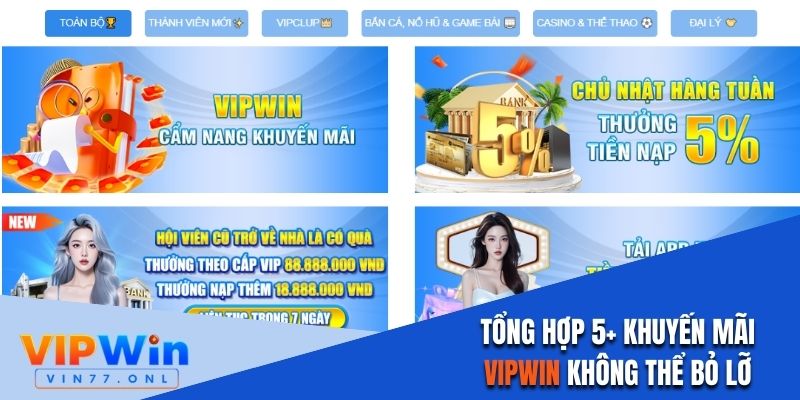 Khuyến mãi Vipwin