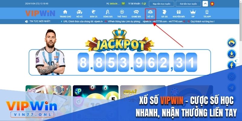 Xổ số Vipwin